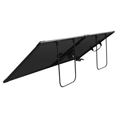 Giá tốt. Cố gọn 100W 18v Dập đầy màu đen bền Lightright ETFE tấm pin mặt trời Pv sạc nhà máy điện với nhiều đầu ra trực tuyến