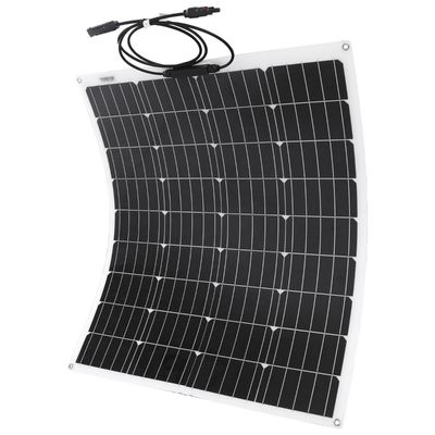 Các tấm pin năng lượng mặt trời linh hoạt Mono 150W Ce Rohs A lớp mono Cell cho xe hơi thông minh RV thuyền du thuyền