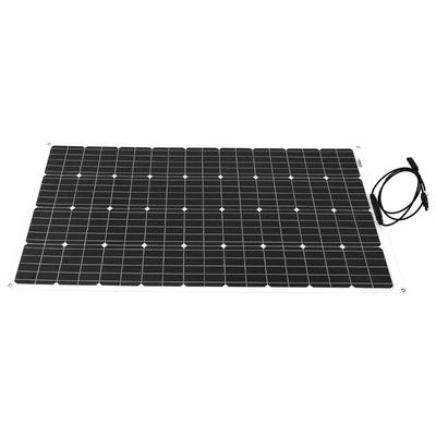 Giá tốt. Semi linh hoạt 110W 12V sạc tấm pin mặt trời đơn Off Grid Monocrystalline cong trực tuyến