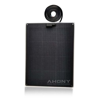Năng lượng mặt trời Semi Rigid tấm pin mặt trời 40w Transparent tấm pin mặt trời pv mô-đun đi bộ trên cứng cho biển nổi ánh sáng sàn buy