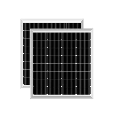 Hiệu suất cao 100w PV Solar Module Off Grid Photovoltaic Power cho thuyền Caravan RV