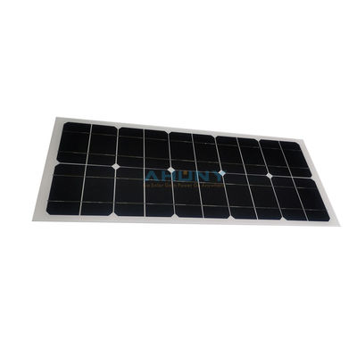 Giá tốt. Bảng năng lượng mặt trời đơn tinh thể Bảng năng lượng mặt trời thủy tinh 30W 35w Điện năng lượng cho Dự án Hệ thống thông minh Trạm sạc di động trực tuyến