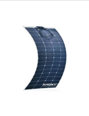 22.7% Hiệu quả bảng điều khiển 200W 12V tấm pin mặt trời cho tàu RV Cabin Van Xe hơi nhẹ