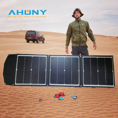Giá tốt. Phân tích năng lượng mặt trời di động 100w 25,8% hiệu suất cao ETFE Phân tích năng lượng mặt trời gấp cho cắm trại ngoài trời RV cấp cứu Nhà máy điện trực tuyến