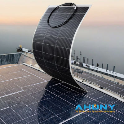 Giá tốt. 50W tấm pin mặt trời linh hoạt và bề mặt ETFE chống trượt cho tàu Marine Yacht Cell Array 2 * 18 Tùy chỉnh được chấp nhận trực tuyến