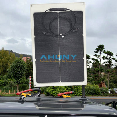 Giá tốt. 50W 22V ETFE Đen Panel Mặt trời linh hoạt, ETFE Đen mỏng, mỏng bán linh hoạt PERC Mono pin mặt trời hiệu quả cao 12 Volt để sạc pin trực tuyến