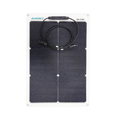 Giá tốt. Tấm pin mặt trời ABC HPBC Cell Miễn phí Mái nhà Tủ đông Hàng rào Tấm pin mặt trời 50W 12V Linh hoạt trực tuyến