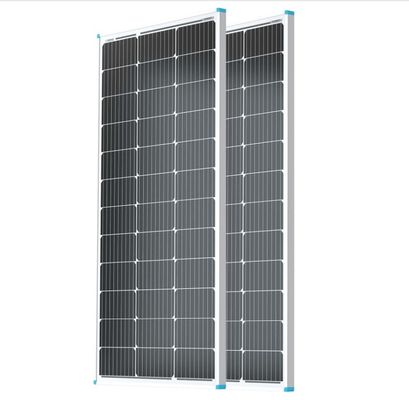 Giá tốt. Tấm pin mặt trời đơn tinh thể 100W 20V cho RV, tàu thuyền, mái nhà, trang trại, pin, hiệu suất tế bào cao trực tuyến