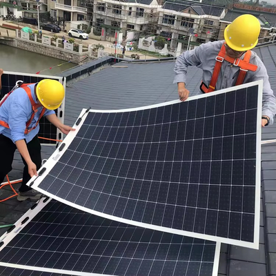 Giá tốt. Tấm pin mặt trời dẻo 50W ETFE IP65 Chống nước cho RV Cắm trại Ngoài trời trực tuyến