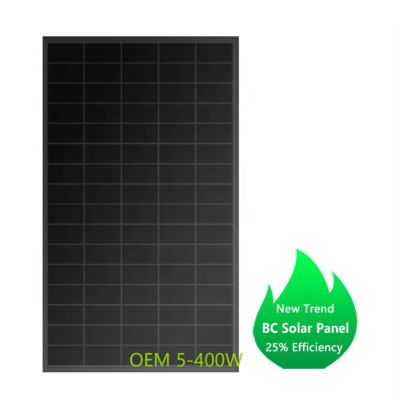 Giá tốt. Factory Wholesale 26% High Efficiency Solar Panels HPBC Pv Module 50W 100W 200W 300W 400W Best Quality Glass Solar Panel for Roof Rv Boat Yacht  trực tuyến